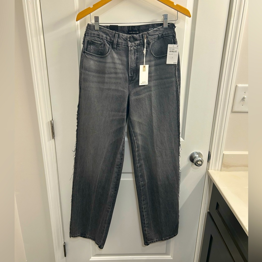 Good American '90s Relaxed Jeans Sz 0 - Picture 4 of 8